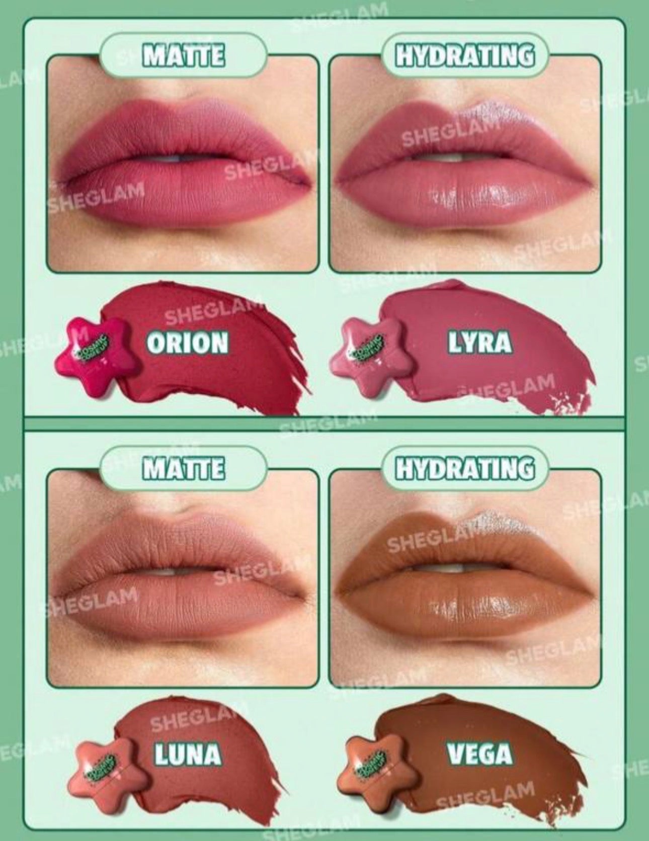 Sheglam lip kit